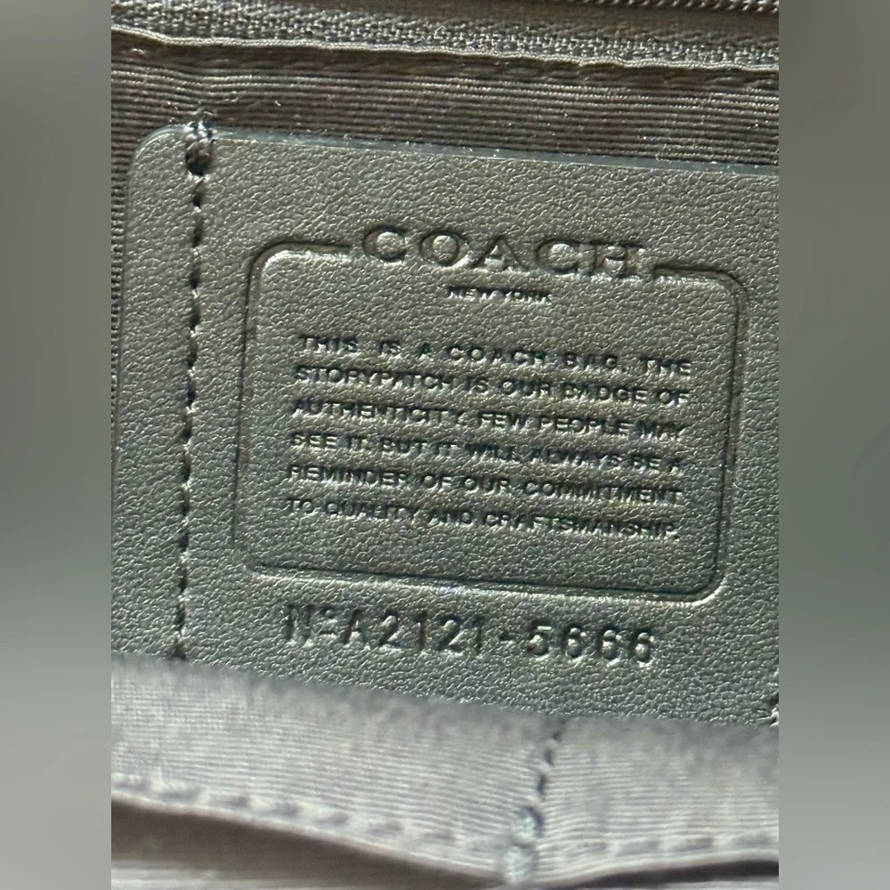 Coach Court Leather Backpack with Gold Hardware Trendy Minimalist Bag